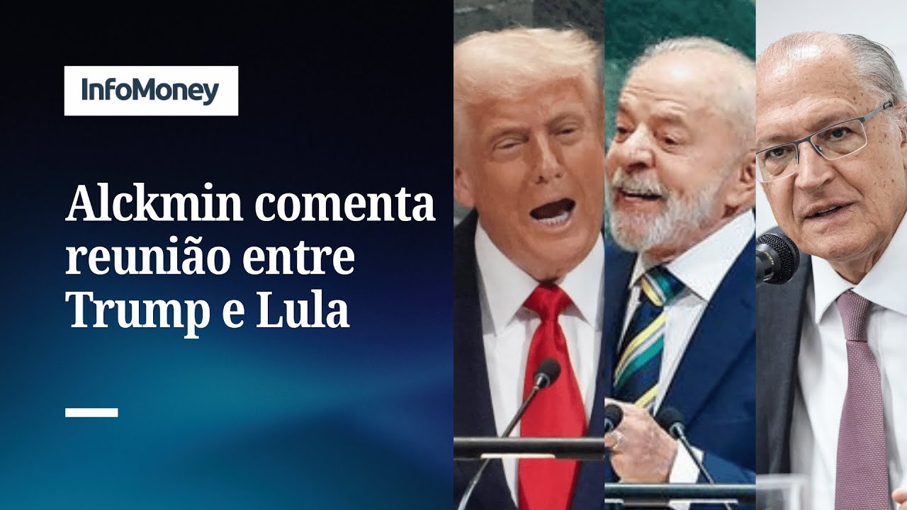 Alckmin diz estar otimista com negociações entre Lula e Trump | InfoMoney News