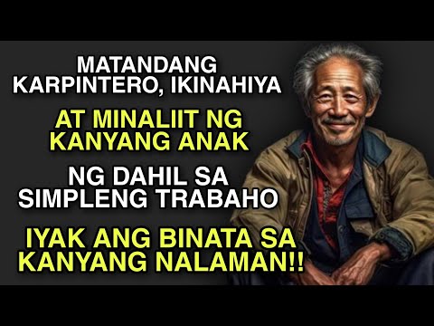 KARPINTERO, IKINAHIYA NG ANAK NG DAHIL SA SIMPLENG TRABAHO!! | Pinoy Tagalog Story