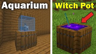10+Build Hacks in Minecraft!
