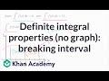 Understanding Definite Integrals