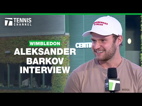 Aleksander Barkov Talks Stanley Cup and Tennis | 2024 Wimbledon