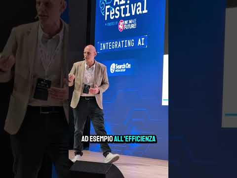 All'AI Festival Alessio Pomaro ci parla del futuro degli LLMs e AI Agents#aifestival #ai