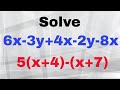 Simplifying Expressions and Distributing Terms