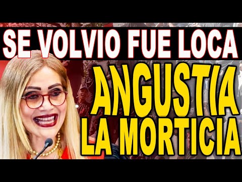 SE VOLVIO FUE LOCA LA MAGISTRADA MORTICIA COSA FEA DE MADURO PELIGROSA ANGUSTIA REINA