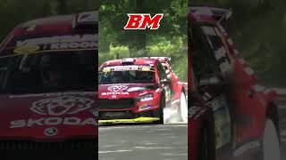 Skoda Fabia Rallye2 | Zig-Zag warming up tyres