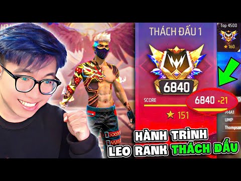 BI HUỲNH CÙNG THỬ THÁCH SIÊU KHÓ LEO RANK THÁCH ĐẤU TỬ CHIẾN 150 SAO BÙNG NỔ FREE FIRE