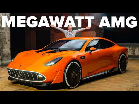AMG GT XX Concept Preview | 1,341bhp triple-motor EV monster!