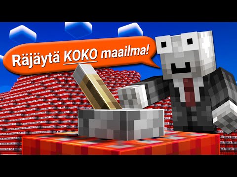 Rikotaan Minecraft typerillä tavoilla