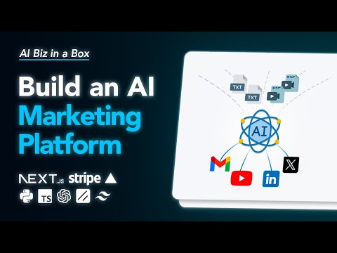 Build a Full Stack AI Marketing Platform SaaS [Premium Course Announcement]