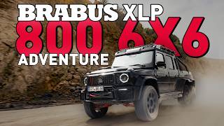BRABUS XLP 800 6x6 ADVENTURE - The Ultimate Luxury Off-Road Pickup