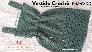 Vestido de Crochê | Saída de Praia Crochê | Crochet Dress | Crochet Beach cover-up