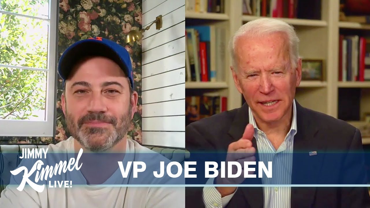 Jimmy Kimmels Quarantine Minilogue Vice President Joe Biden