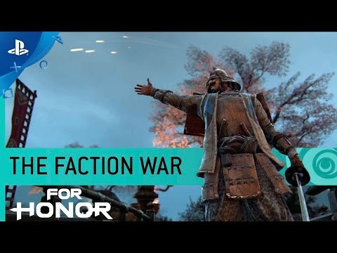 For Honor - The Faction War Metagame: Fight to Control Territories Trailer | PS4