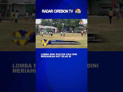 Lomba Mini Soccer Usia Dini Meriahkan HUT Ke 80 RI