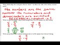 Exploring Reciprocals and Their Applications