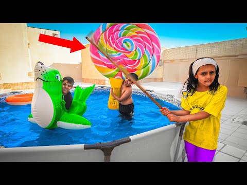 داهموا مسبح لولو الجديد وشوفوا ايش صار ! زياد