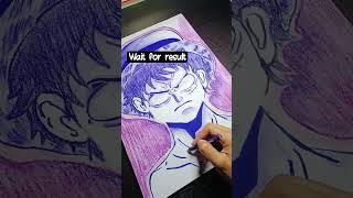 I tried to draw Luffy ✨ in anime style✨ # youtubeshorts # viral #anime #drawing