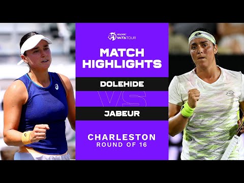 Caroline Dolehide vs. Ons Jabeur | 2023 Charleston Round of 16 | WTA Match Highlights