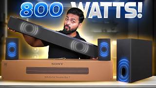 Best Dolby ATMOS Soundbar 800 Watts 🔊 | Sony Bravia Theatre Bar 7 Review 🤩 | Bravia Sub 8 & Rear 8 ⚡