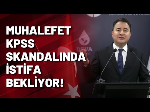 Muhalefet KPSS için özür yetmez diyor istifa bekliyor!