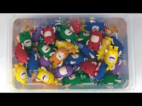 Learn colors with Oddbods Toys and Water Toy Pool