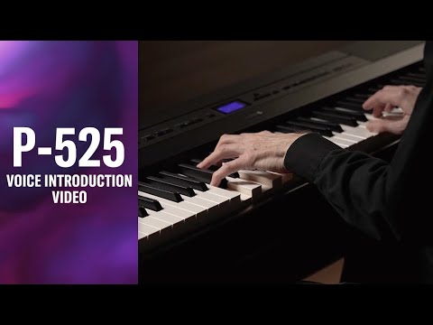 Yamaha P-525 Digital Piano: Voice introduction video