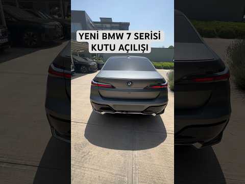 YENİ BMW İ7 KUTU AÇILIŞI. HEYECAN VERİCİ. #bmwi7 #bmw