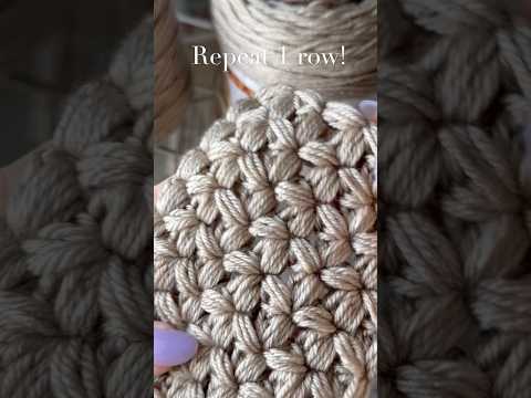 Повтори 1 простой ряд и ВСЕ! 🔥 Fantastic super easy crochet pattern