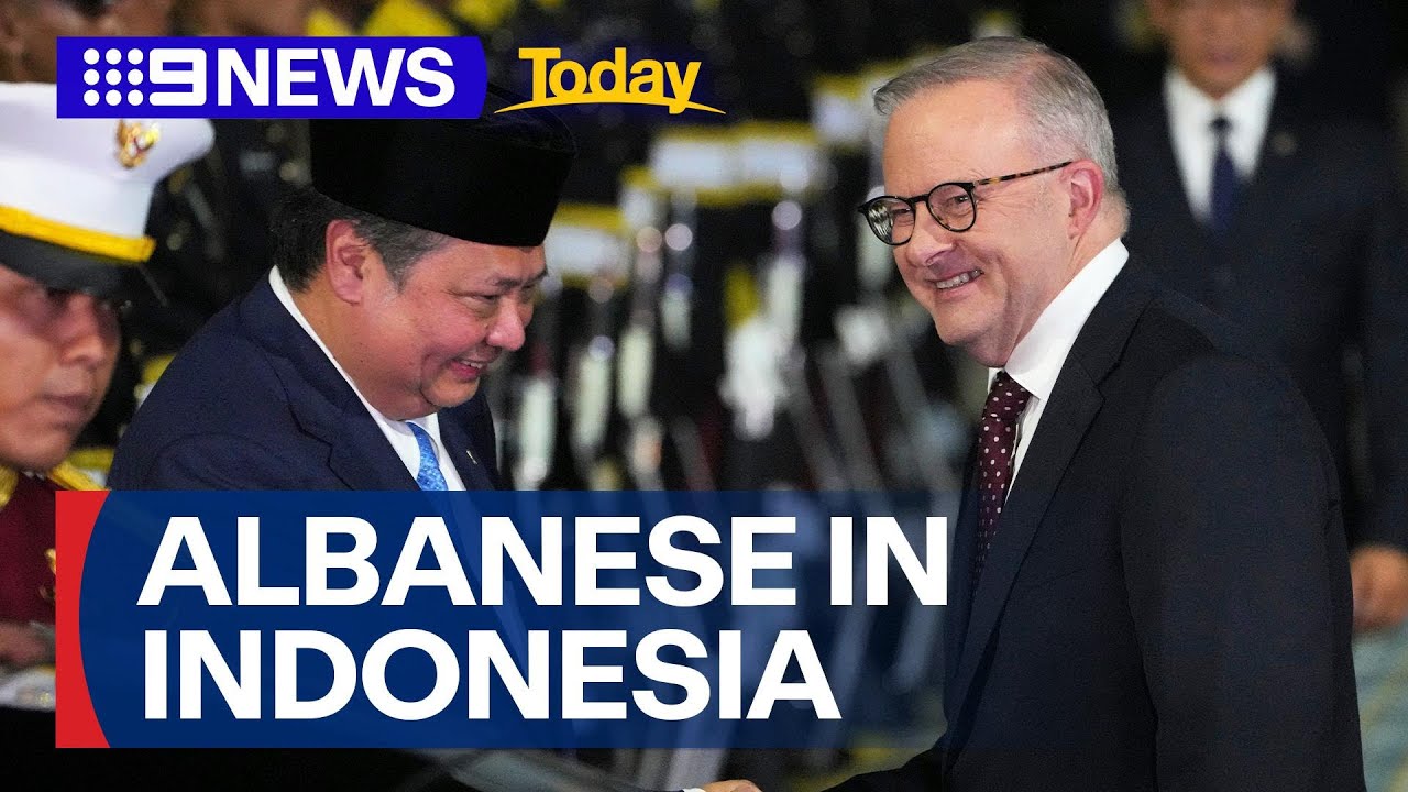 Anthony Albanese to hold talks with Indonesian president in Jakarta | 9 News Australia