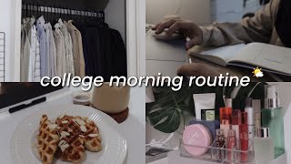 my college morning routine 🌤️ // 2022