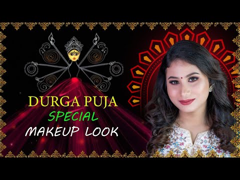 Durga Puja Look Tutorial || Sasthi Special Look