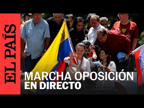 🔴 DIRECTO | Seguidores de María Corina Machado protestan contra Maduro y los resultados electorales