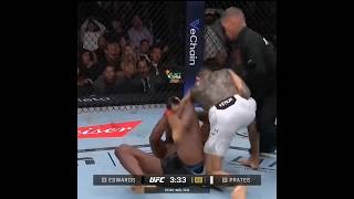 Carlos Prates noquea a León Edwards en UFC 322 #ufc322 #carlosprates #leonedwards