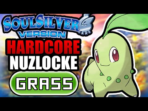 Pokémon Soul Silver Hardcore Nuzlocke - Grass Types Only! (No items, No overleveling)