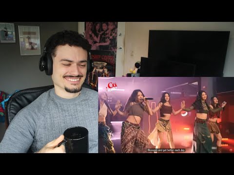 LOVE THIS SONG!! BINI - Blooming (Live Performance) REACTION