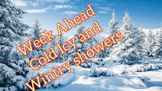 Cold week ahead, Wintry Showers, Ice but good Sunshine too, ecmwf 12z