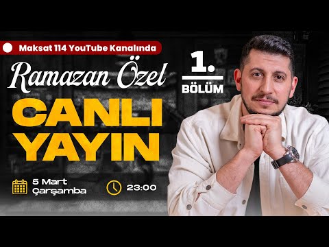 Ramazan Özel Canlı Yayın 1 (5 Mart 2025) | @harunserkanaktas