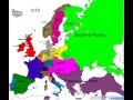 Political Borders Of Europe From 1519 To 2006