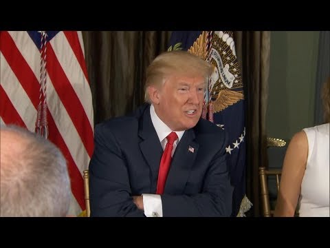 President Donald Trump holds briefing on opioid crisis, delivers stern warning to North Korea
