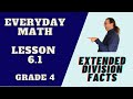 Extended Division Facts for Grade 4