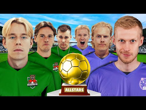 Roni Back vs. Niko ja Santtu jalkapallo-ottelu! (YouTube Allstars 2024)