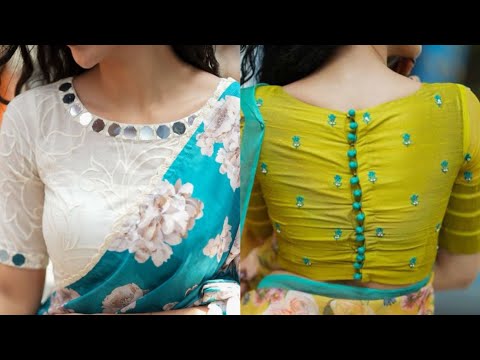 New Model Simple Blouse Neck Pattern | Blouse Back Neck Designs Latest | Saree Blouse Gala Designs