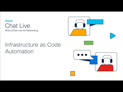 #CiscoChat: Infrastructure as Code Automation