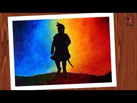 Chhatrapati shivaji maharaj drawing easy / Shivaji jayanti drawing step by step