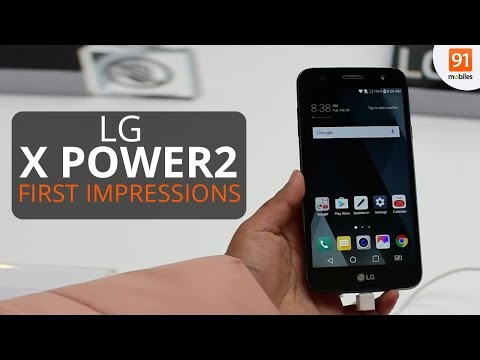 (ENGLISH) LG X Power2:  First Look - Hands on - Launch - MWC 2017
