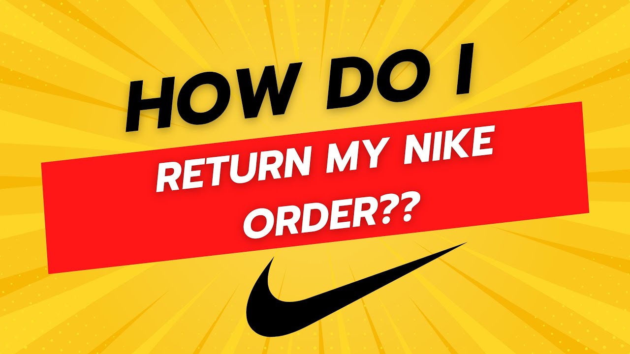 How To Cancel Order In Nike  ?