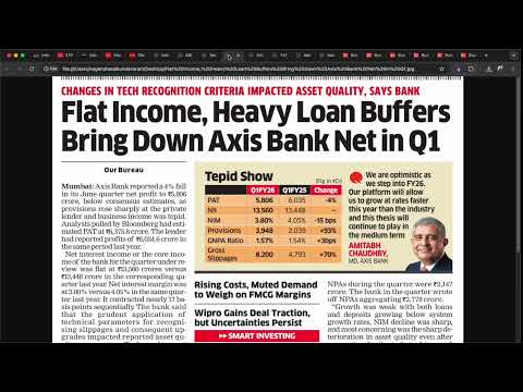 Business News 18th July | PolyCab, Tilak Nagar, Axis Bank, Afcons, SBI, HZL, Wilmar | Nagendra Sai