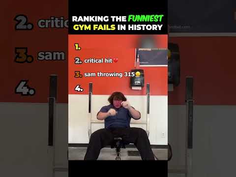 Ranking the FUNNIEST GYM FAILS Of All Time