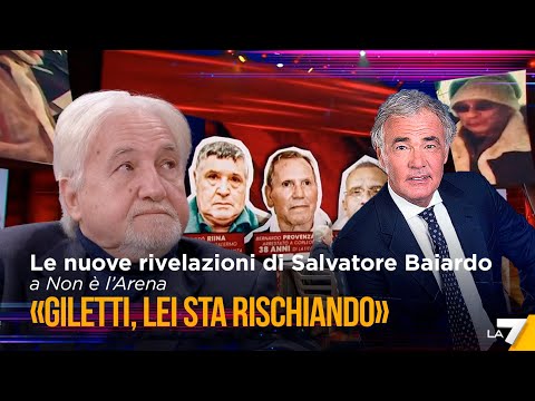 Giletti intervista Baiardo: le nuove rivelazioni a Non è l'Arena