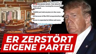 Eilmeldung: Kongress beurlaubt - irrer Rachefeldzug gegen die eigene Leute!!